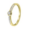 Ring, 585 Gelbgold, mit Diamant (1043114)