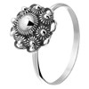 Ring, 925 Silber, Zeeland-Knopf (1043754)
