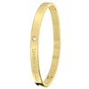 Guess stalen armband bangle goldplated Forever (1043906)