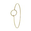Goldplated armband bangle cirkel (1044689)