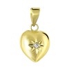 585 Gelbgold-Anhänger „Herz“ Diamant 0,01ct (1048505)
