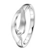 Ring, 925 Silber, matt/glänzend, mit Zirkonia (1048555)