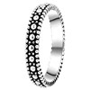 925 Silber, bearbeiteter Ring Bali (1048786)