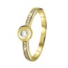 Ring, vergoldet, mit Zirkonia (1049363)