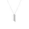 Zilveren ketting&hanger bar (1052151)