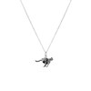 Zilveren ketting&hanger luipaard (1052426)