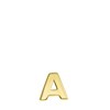 14 Karaat geelgouden oorbel alfabet per stuk (1055039)