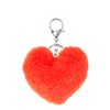 Byoux sleutelhanger fluffy hart rood (1055091)