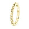 Goudkleurige byoux ring met steentjes (1055331)