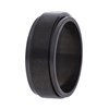 Schwarz beschichteter Anti-Stress-Ring aus Edelstahl (1067560)
