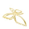 Goudkleurige bijoux haarklem vlinder (1068094)