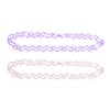 Rosa und lila Choker-Halsketten (1067608)
