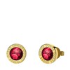 Guess goldplated oorknoppen COLOR MY DAY ruby (1068609)