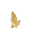 Goudkleurige bijoux broche duif (1068882)