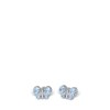 Studex stalen schietoorbel vlinder blauw kristal (1067396)