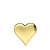 Goudkleurige bijoux broche hart (1069139)
