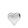Zilverkleurige bijoux broche hart (1069140)