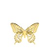 Goudkleurige bijoux broche opengewerkt vlinder (1069141)