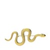 Goudkleurige bijoux broche slang (1069145)