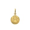 Anhänger, vergoldet, 925 Silber, Fußball (1068913)