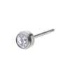 Studex medizinische Ohrringe aus Titan, Kristall, 3 mm (1067421)