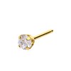 Studex medizinische Ohrringe aus 585er Gold, Diamant, 0,05 Karat (1067451)