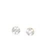 14 Geelgouden oorbellen diamant rond 0,05CT (1004343)
