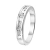 Zilveren S&D ring met diamant (1022868)
