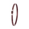 Armband aus Edelstahl Schließe Schokolade braun beschichtet (1024711)