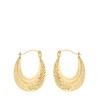 375 Gold Ohrringe mit Wirbel, oval (1034287)