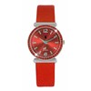 Little Miss Fabulous Armbanduhr mit rotem Lederband (1036206)
