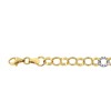 Bicolor-Armband, 585 Gold, Kreis, Zirkonia (1036324)