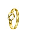 Ring, 585 Gelbgold, Herz mit Zirkonia (1043001)