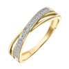 Ring aus 585 Gelbgold mit Diamant (0,10 ct) (1043121)