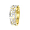 585 Gelbgold-Ring Fantasie mit Diamant (1043144)