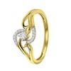 Ring, 585 Gelbgold, mit Diamant (1043146)
