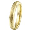 Gerecycled stalen ring goldplated gediamanteerd (1043394)