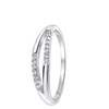 Zilveren ring opengewerkt met zirkonia (1043476)