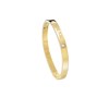 Guess stalen armband bangle goldplated Love you (1043904)