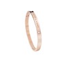 Guess stalen armband bangle roseplated Forever (1043909)