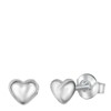 Zilveren kinderoorbellen hart (1044179)
