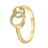 Vergoldeter Ring mit Zirkonia (1044688)