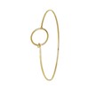 Goldplated armband bangle cirkel (1044689)