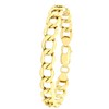 375 Gold Armband mit Gourmet-Gliedern (1047141)