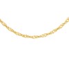 Halskette aus 375 Gold mit Gourmet-Gliedern, gedreht (1047264)