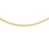 Halskette aus 375 Gold mit Gourmet-Gliedern (1047266)