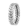 Zilveren ring blad Bali (1048040)