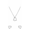 Byoux-Set Halskette mit Ohrringen „Herz“ (1048267)