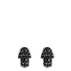 Zilveren oorbellen Hamsa Bali (1048755)