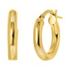 Ohrringe aus 375 Gold, rund, 11 mm (1051742)